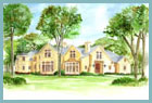 Watercolor rendering